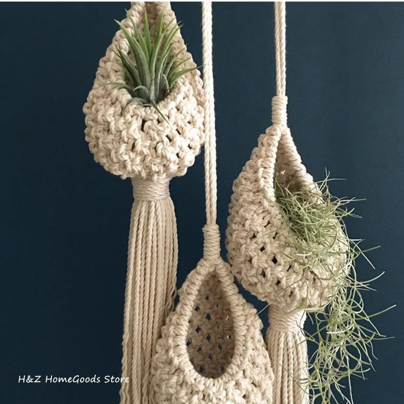 Macrame Rope Plant Wall Hanging