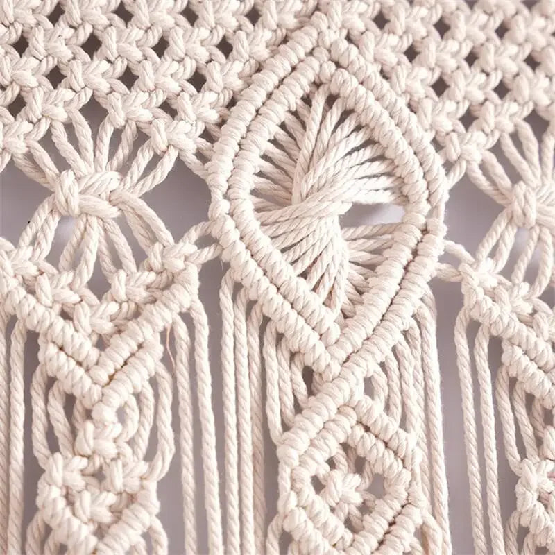 Hand-Woven Macrame Wall Hanging