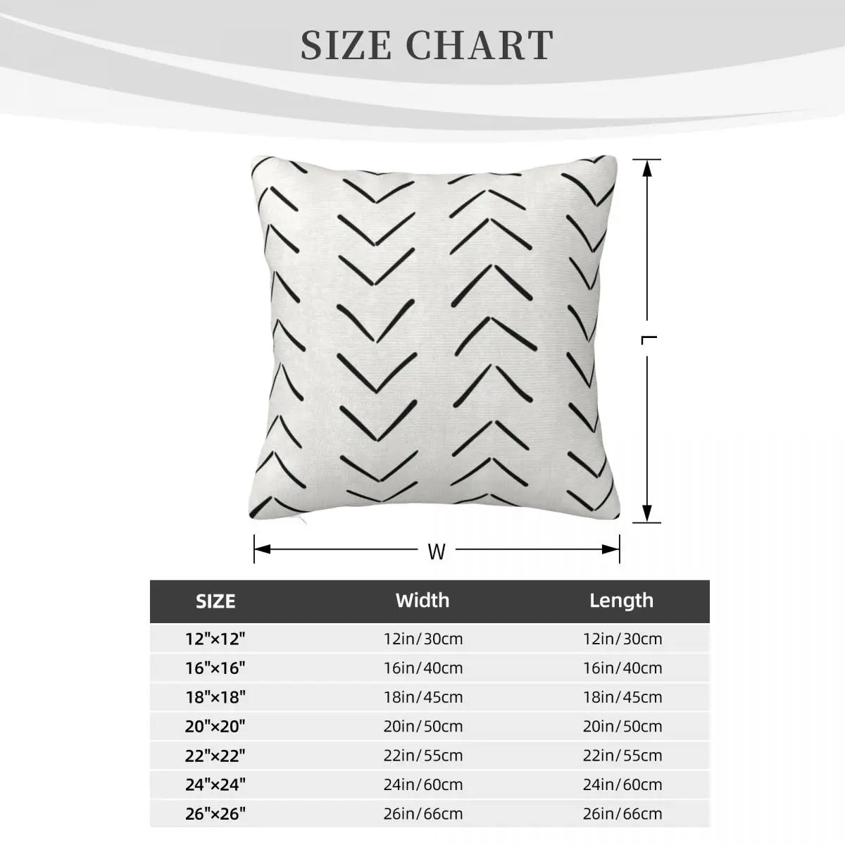 Boho Big Arrows In White And Black Pillowcases Pillow Case Covers Cushions For Living Room Pillow Case Pillow Cover