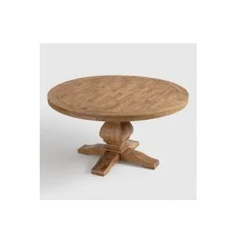 100% Natural Mango Wood Round Dining Table