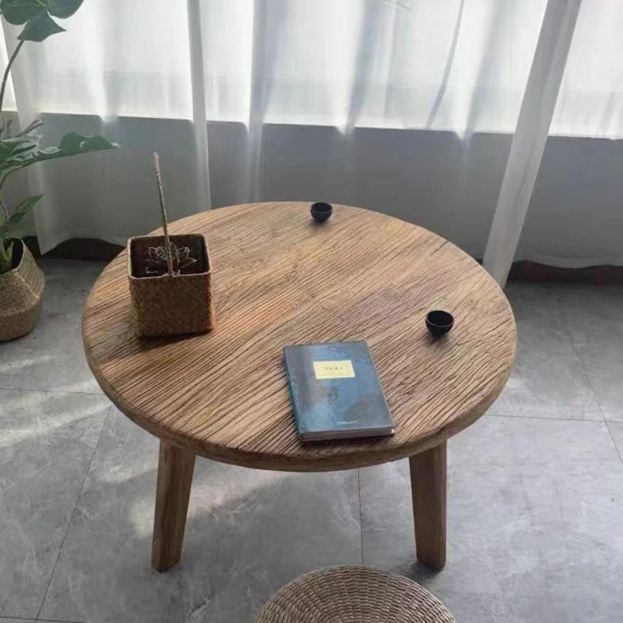 Portable Coffee Tables Room Child Safety Natural Vintage Rustic Italian Design Industrial Side Table Room Tafel High Furniture