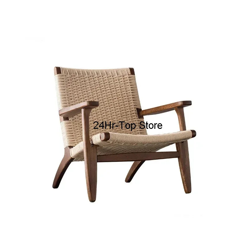 Rattan Living Room Chairs Modern Leisure Balcony Armchair Home Furniture Lazy Single Sofa Chair Dining Chair C