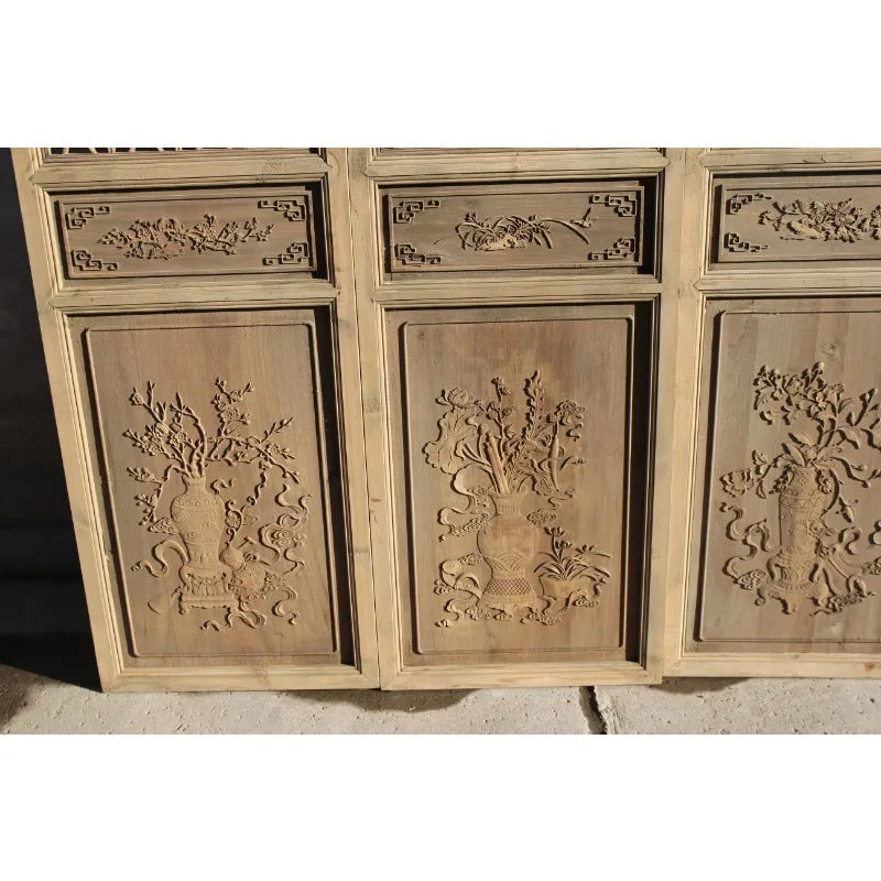 recycle furniture  antique reclaimed  wood accessories decorative screens