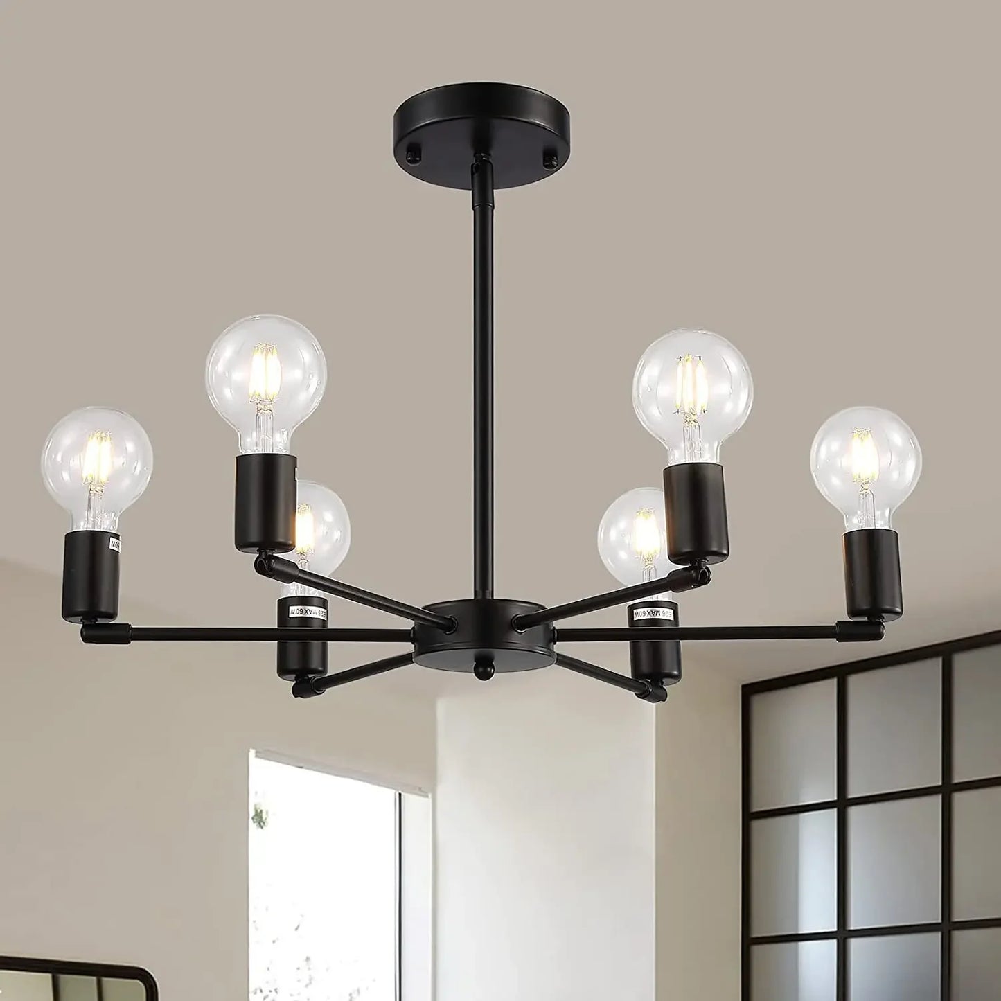 Living Room Ceiling Lamp Modern Chandelier Home Lighting E27 Mounted for Bedroom dining Room Corridor Light Balcony Lights