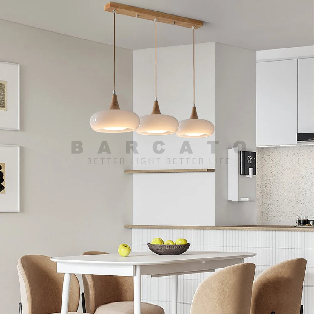 Italy Denmark Middle Orange Chandelier Retro Modern Decoration Ceiling Light Restaurant Study Cafe Coffee Table Bar Pendant Lamp